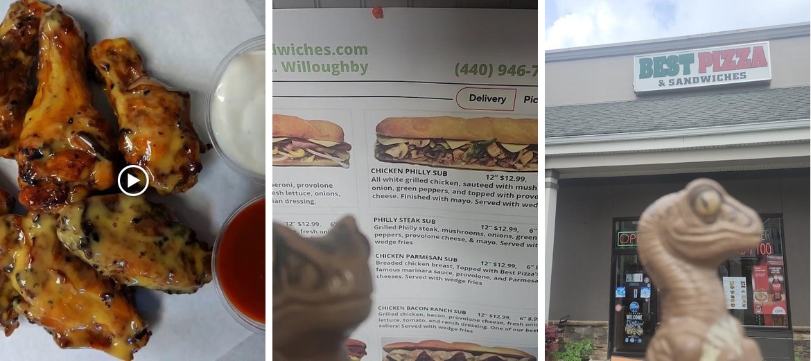Best Pizza & Sandwiches Menu