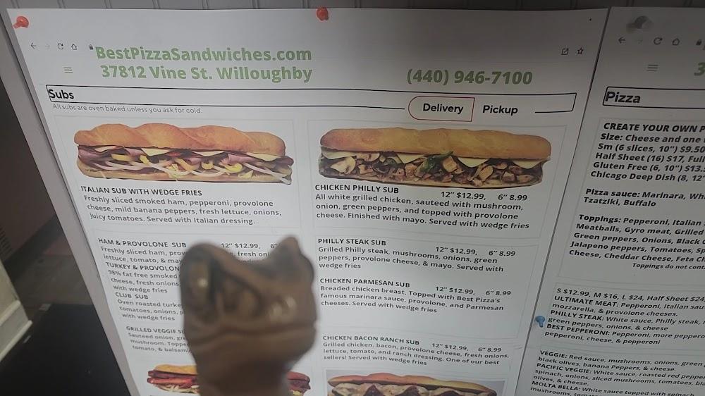 Best Pizza & Sandwiches Menu image 3